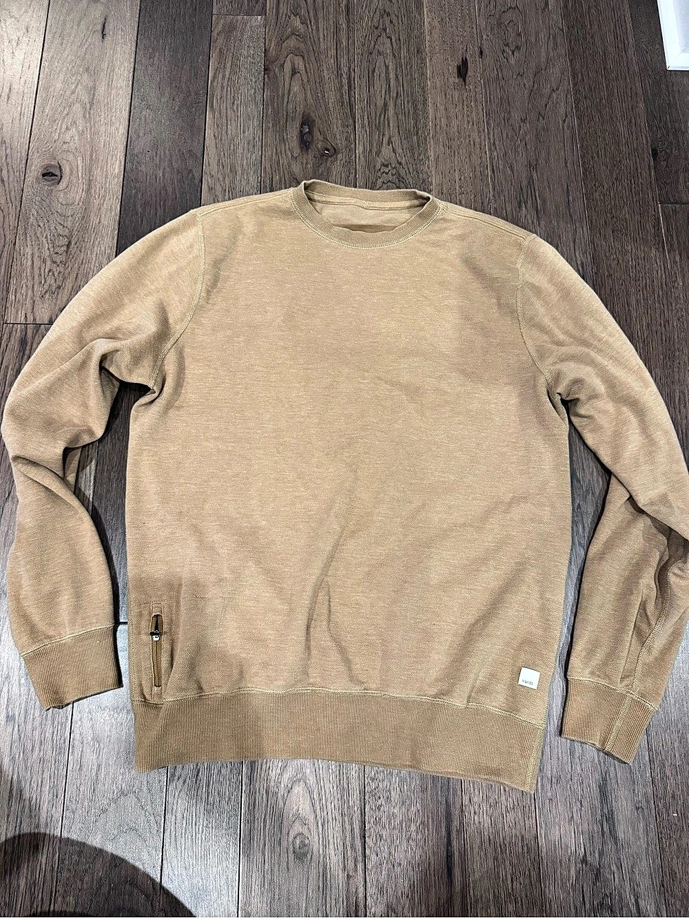Vuori Men's Brown Crewneck-Medium weight